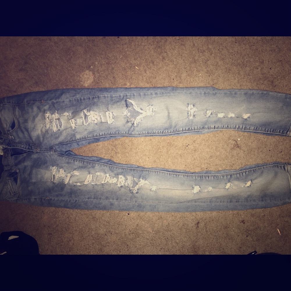 ripped jeans